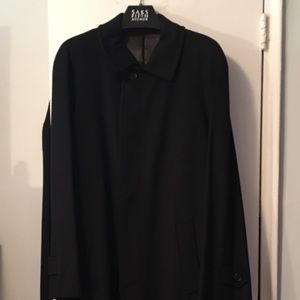 Mario Valente Torino Long Cashmere Coat in Black